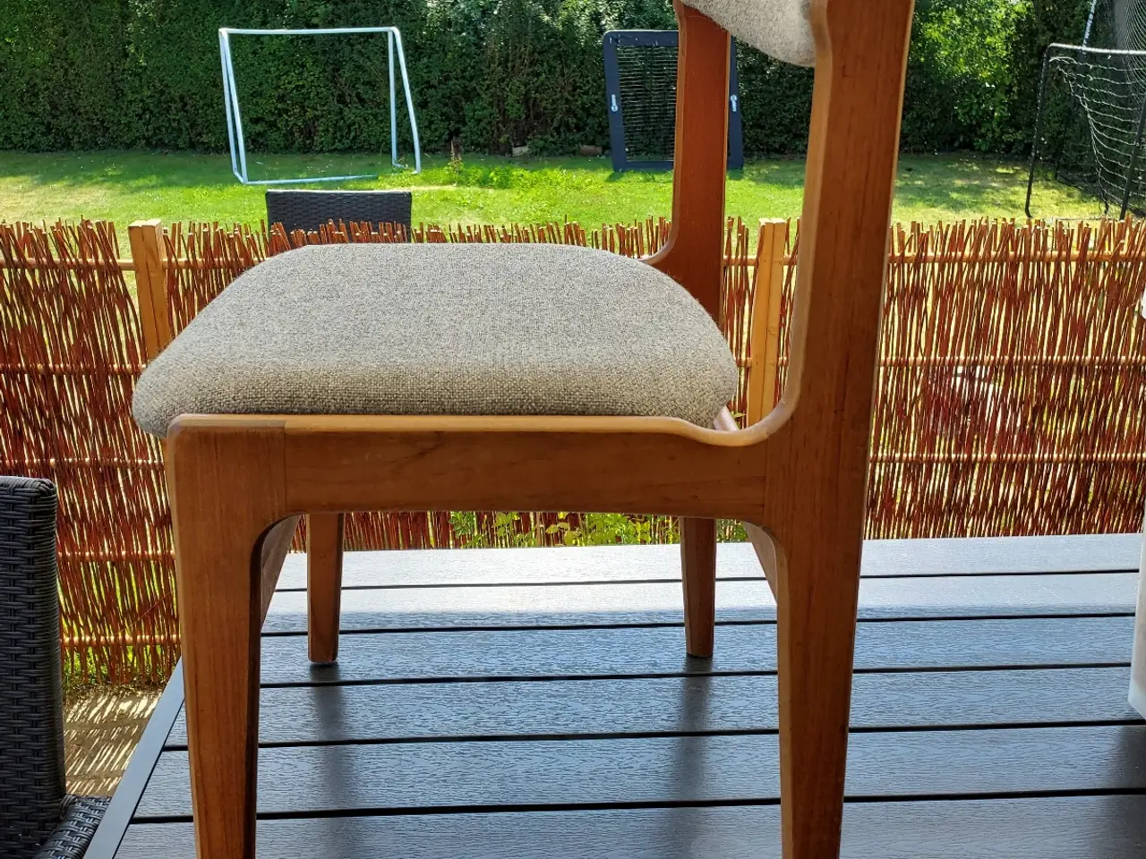 Billede 2 - Teak træ spisebordsstole