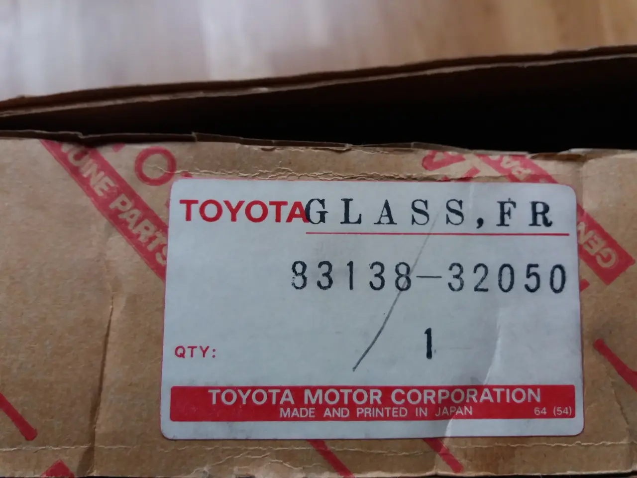 Billede 3 - Glas for Spedometer Toyota Camry / Aurion mf.