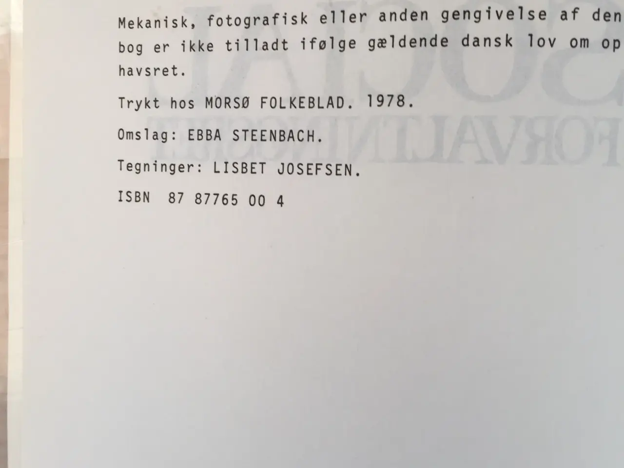 Billede 2 - Social Forvaltningsret