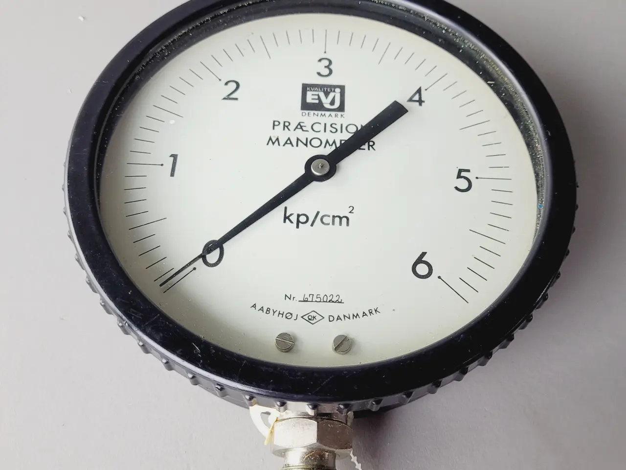 Billede 3 - ⭐️· Vintage Kvalitets Præcisionsmanometer EV DK
