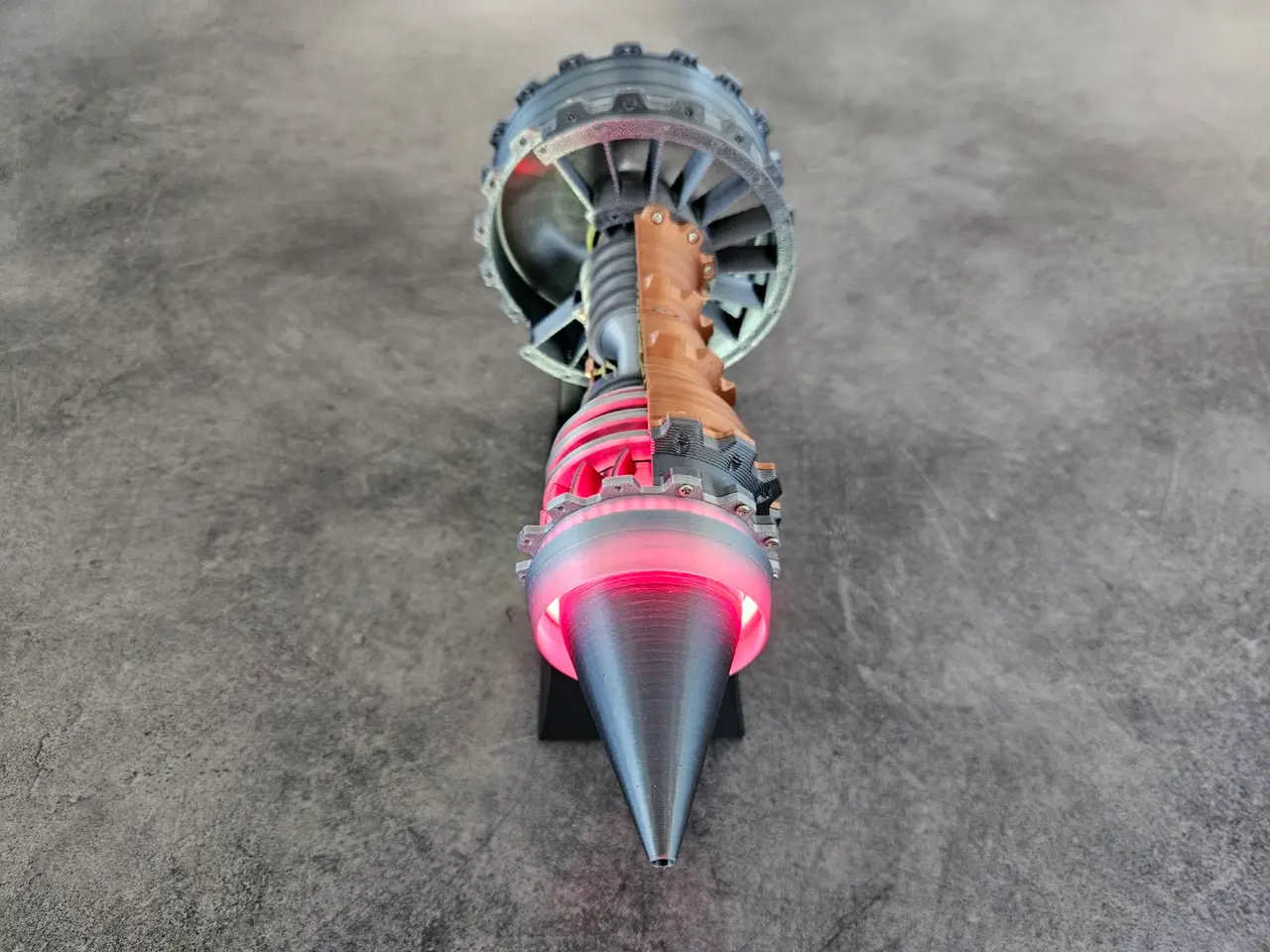 Billede 8 - NIKOLATOY Jet Turbojet Engine – LED-model