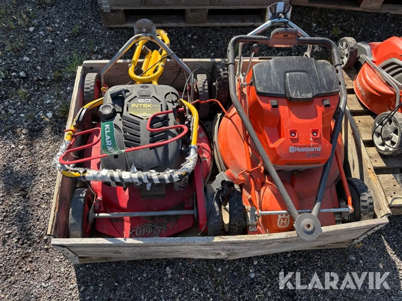 Billede 2 - Græsslåmaskiner Klippo og Husqvarna, lot