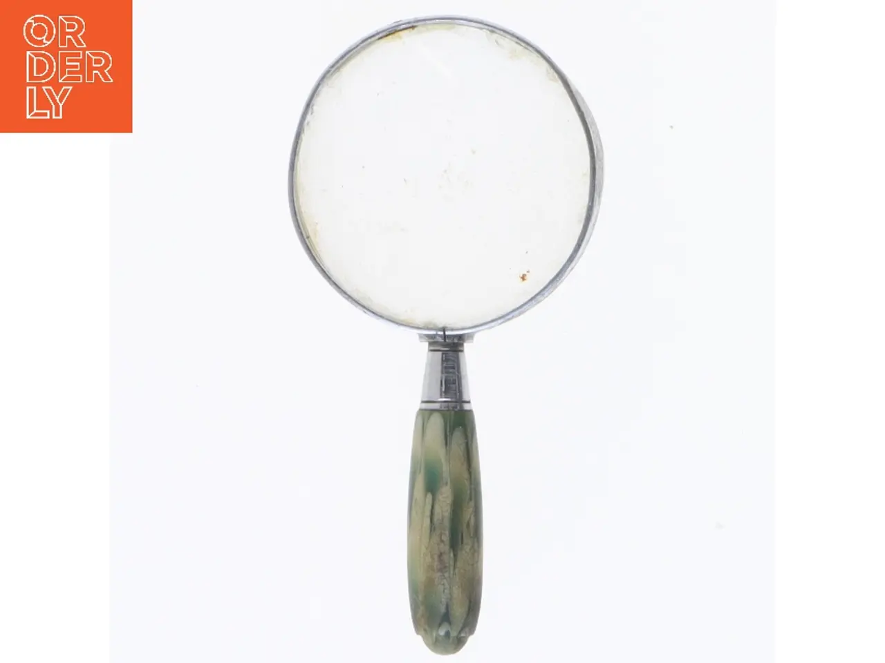Billede 1 - Lille lup med grønt håndtag (str. 4,5x9 cm)