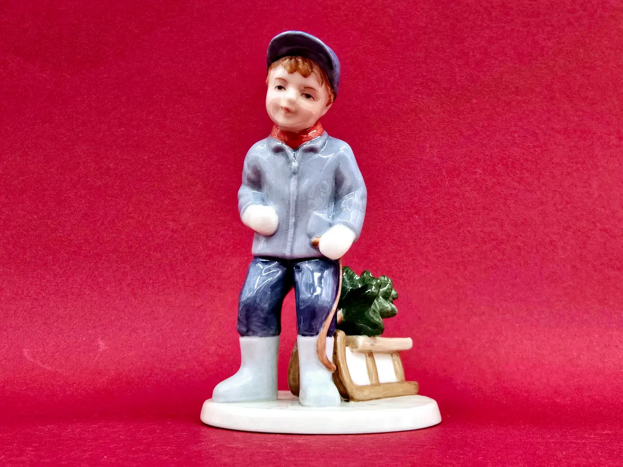 Billede 1 - Royal Copenhagen Figur Peter Med Kælk nr. 160 sortering 1