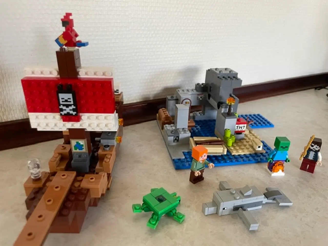 Billede 2 - Lego Minicraft 21152 Piratskib