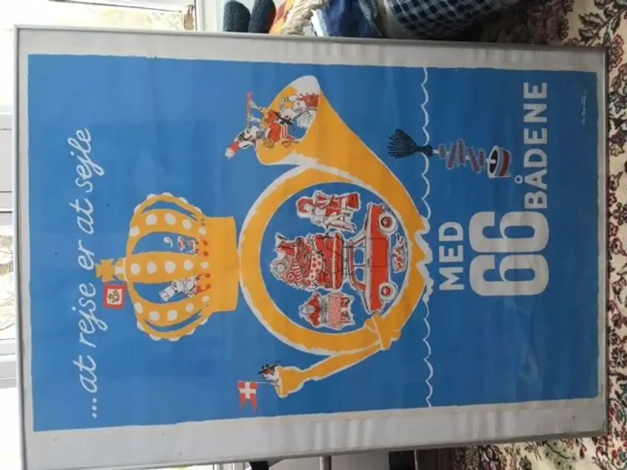 Billede 1 - Plakat med 66 bådene