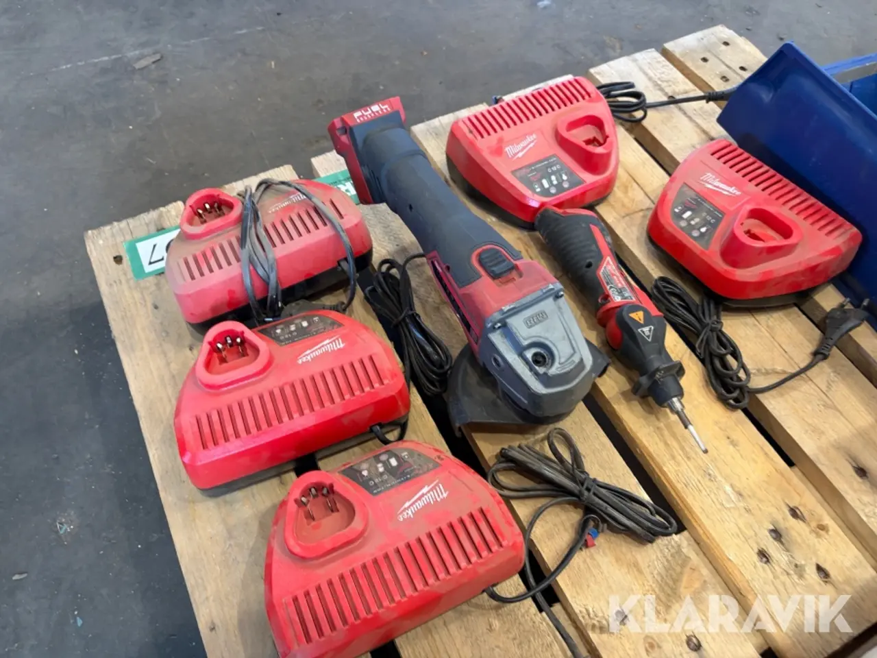 Billede 4 - Assorterede batterier og værktøj Milwaukee - 7 styk
