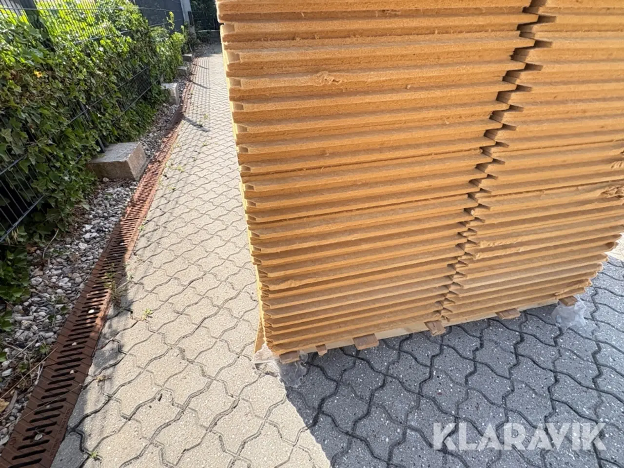 Billede 5 - Træfiber plader 2paller