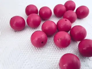 Perler i pink, til hobby
