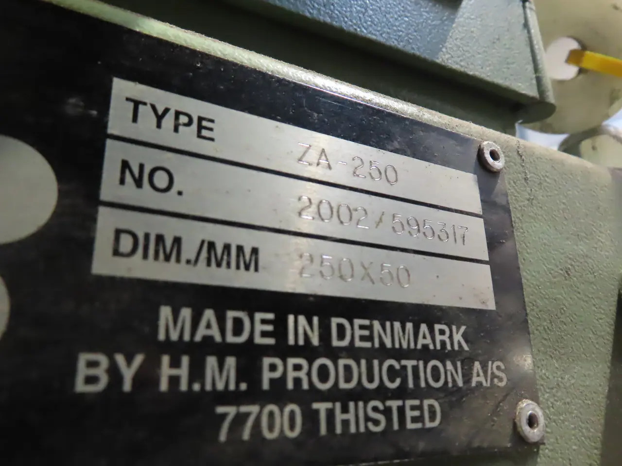 Billede 9 - Pladeafgrater HM ZA-250