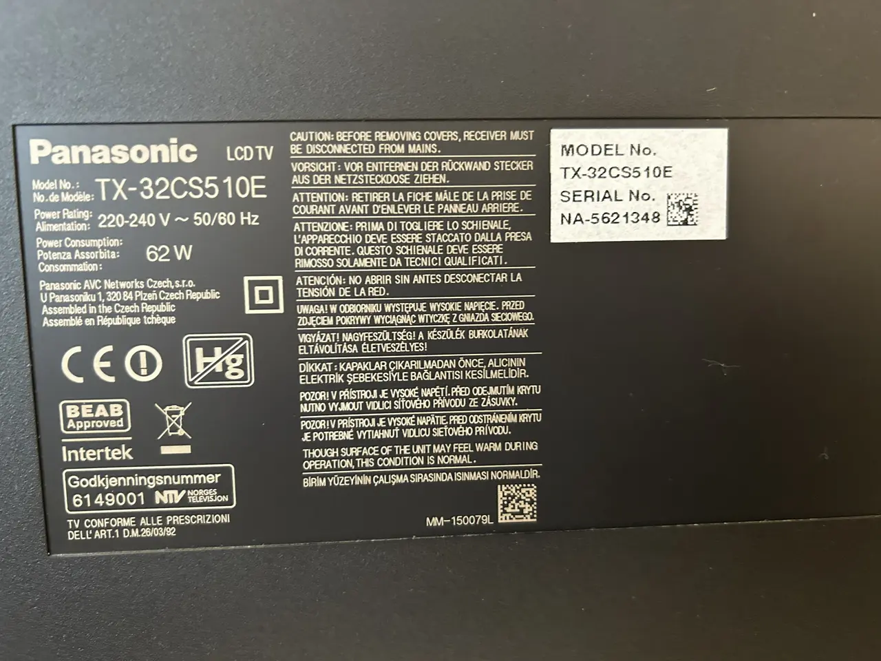 Billede 4 - TV af mærket Panasonic