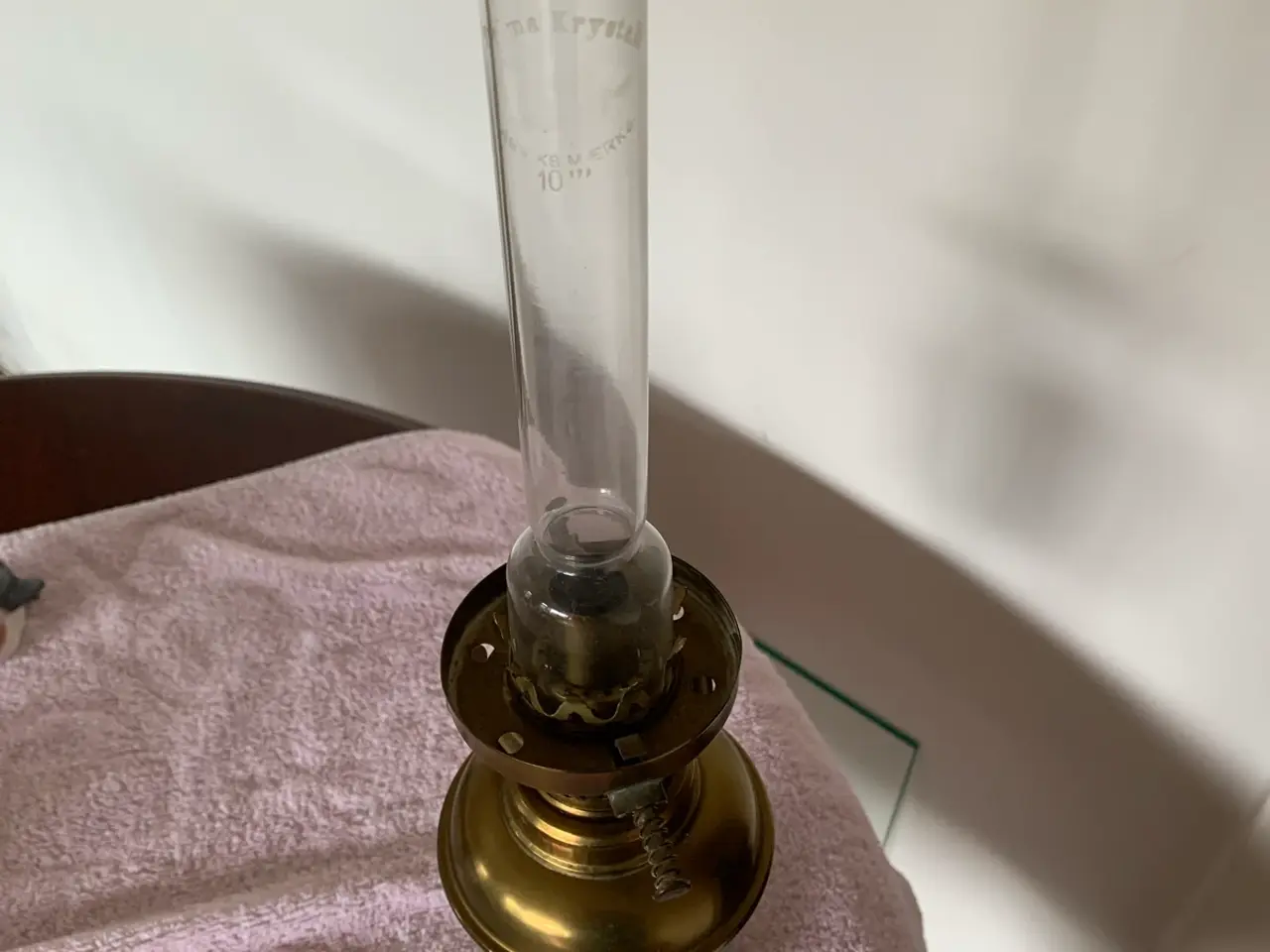 Billede 6 - Smuk messinglampe