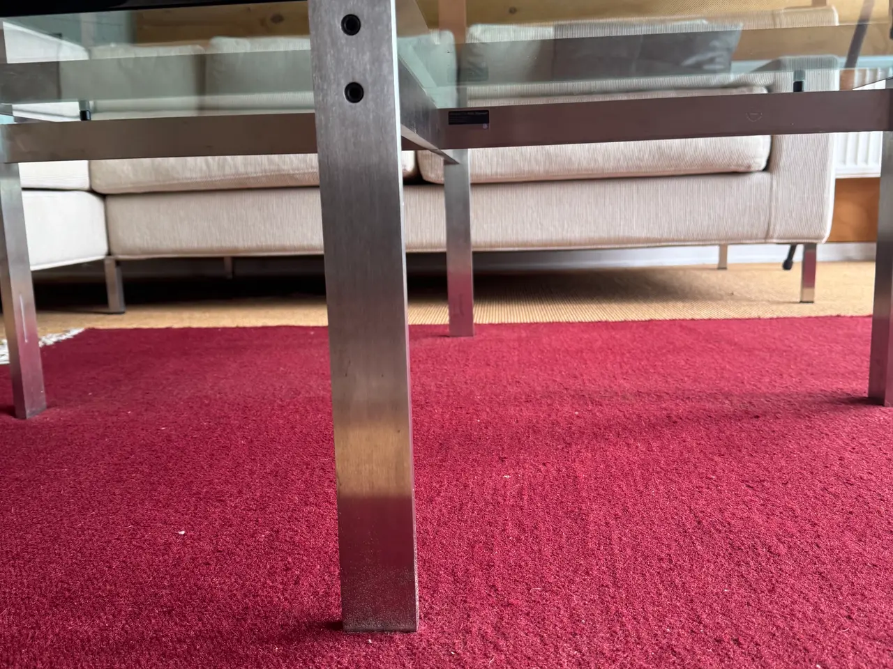 Billede 2 - PK65 glasbord af Poul Kjærholm