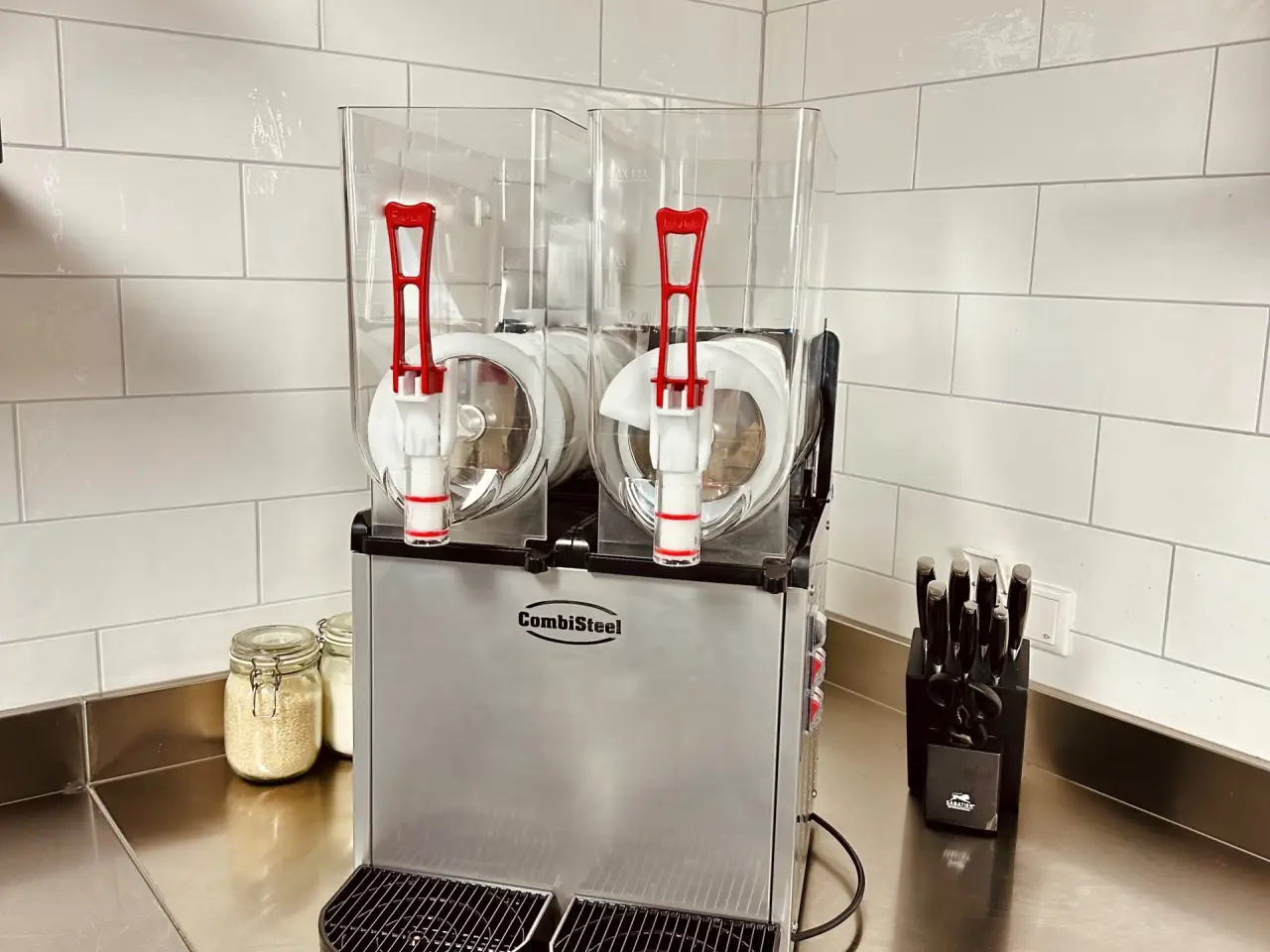 Billede 3 - Slush ice maskine 2 x 12 L – rustfrit stål – 930 W