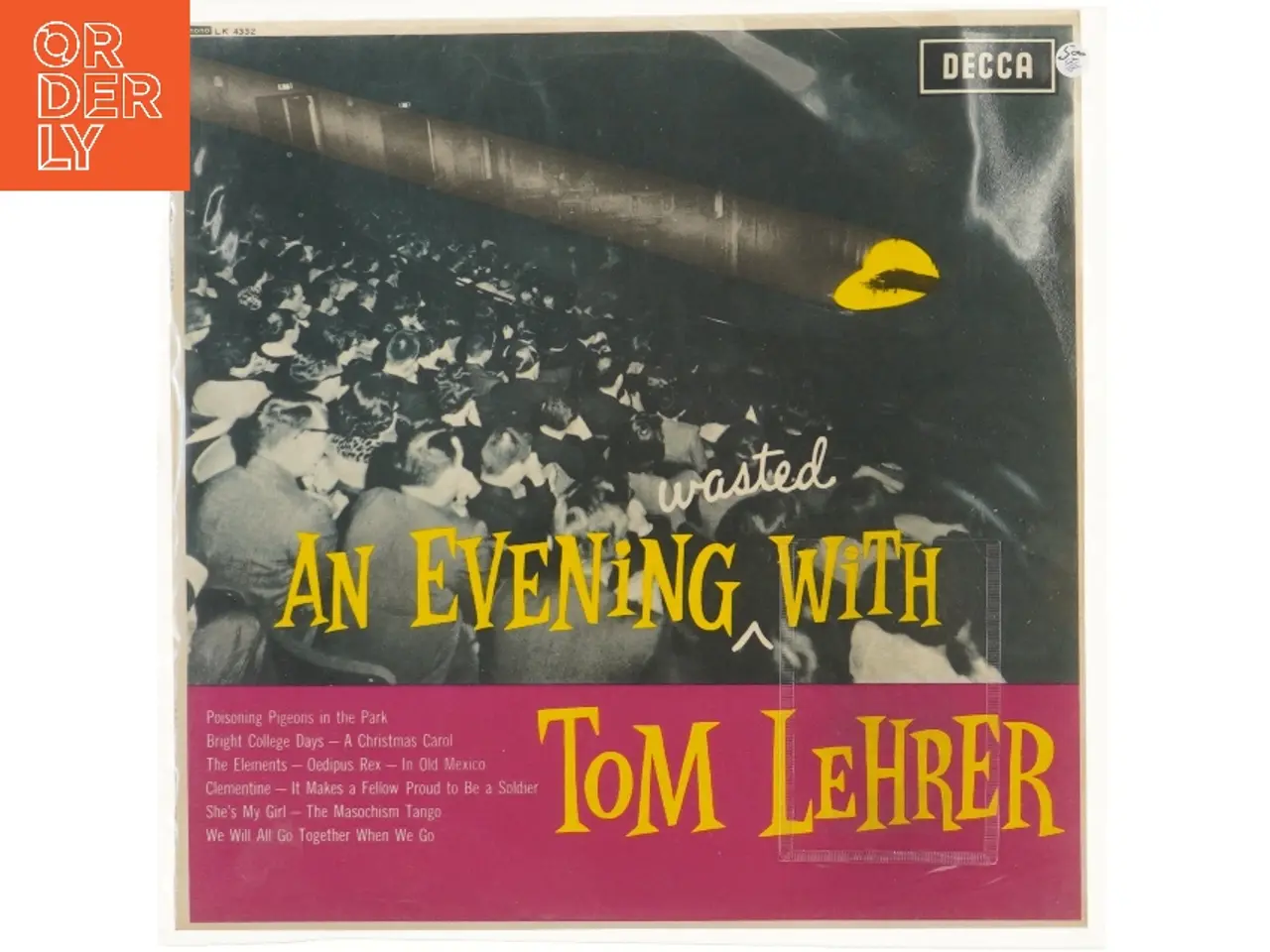 Billede 1 - Tom Lehrer LP "An Evening Wasted With Tom Lehrer"