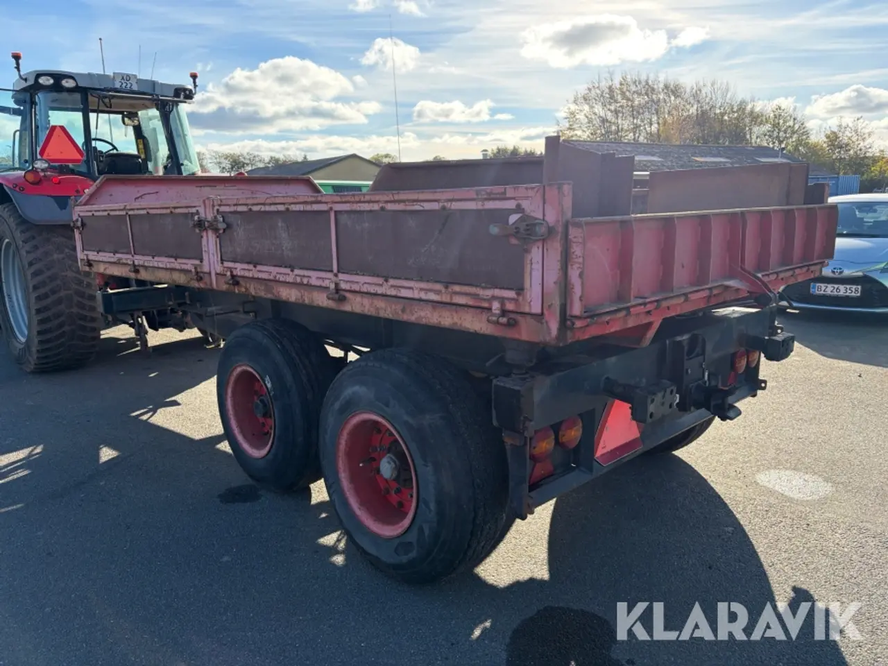 Billede 2 - Tipvogn med trevejstip