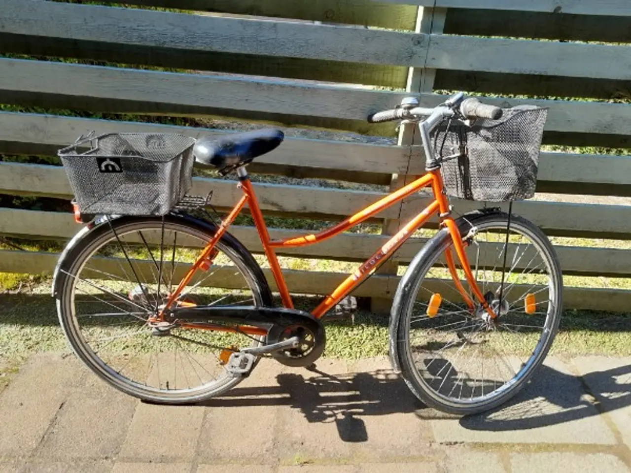 Billede 1 - Kildemoes damecykel 28" 55 cm orange