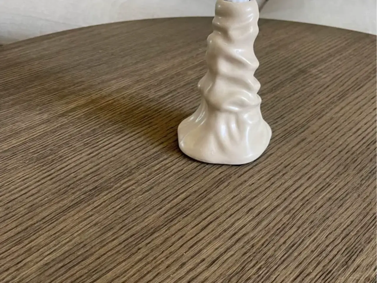 Billede 1 - Lysestage beige