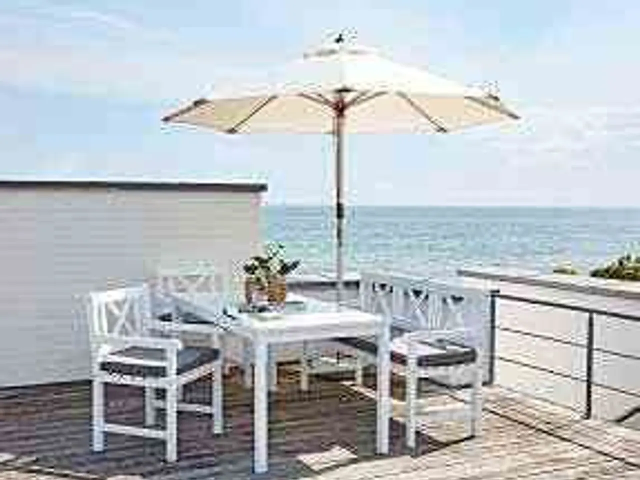 Billede 1 - Rosenborg Classic havebord Hvid 165x80 cm
