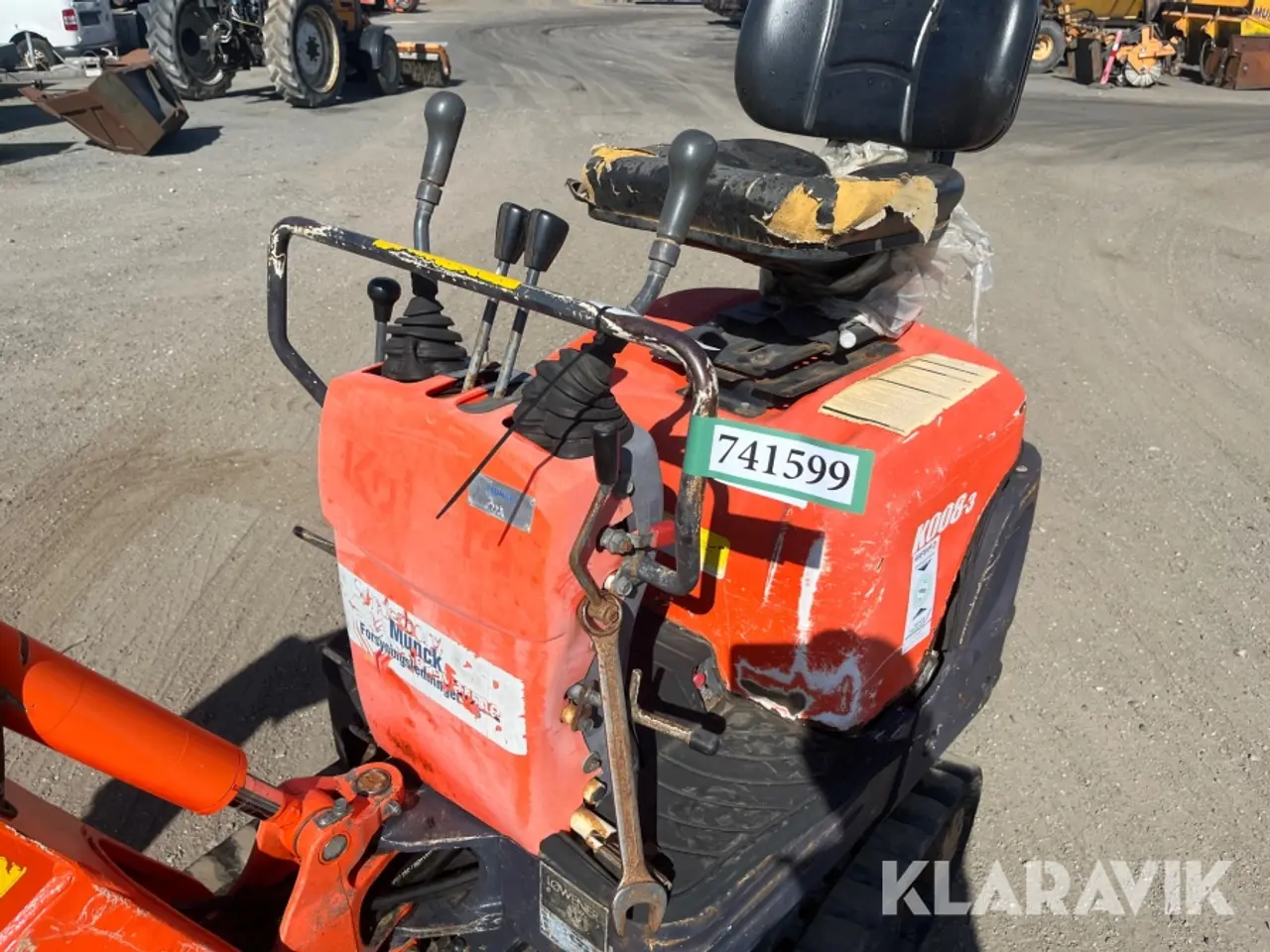 Billede 9 - Gravemaskine Kubota K008-3