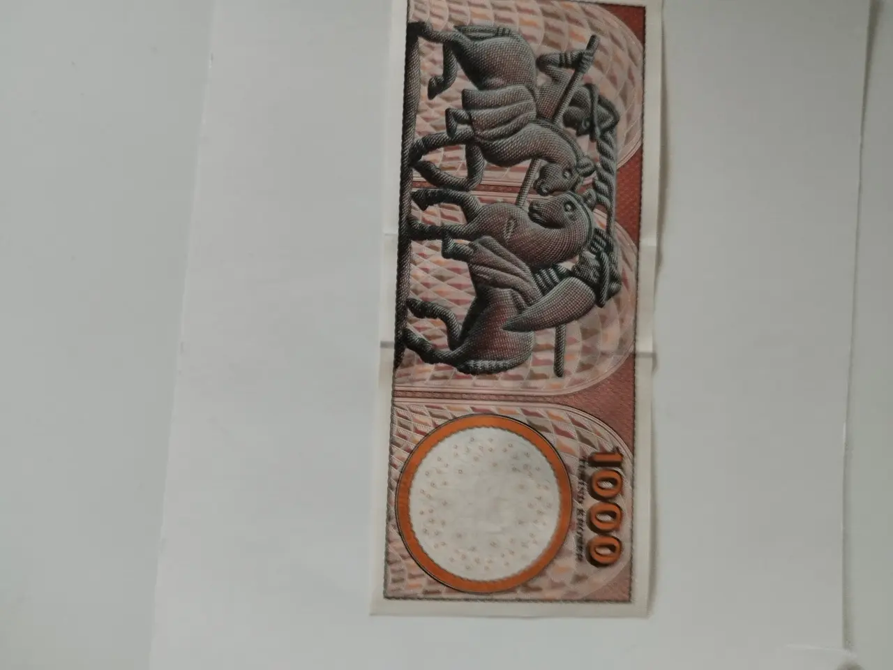 Billede 4 - 1000 Kroner 2006. Bankfrisk 
