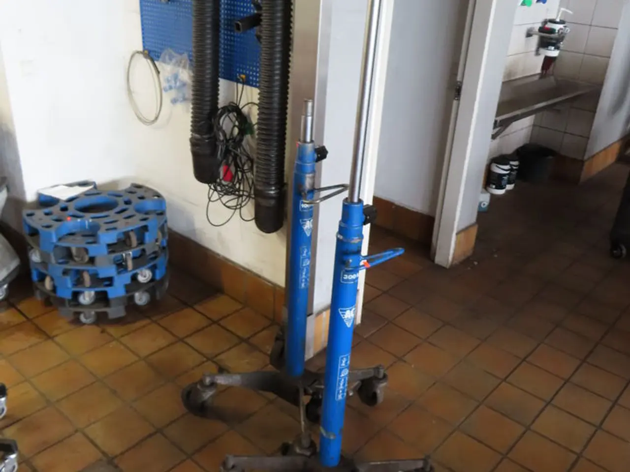 Billede 1 - 2 stk. Gearkasseløftere AC HYDRAULICS