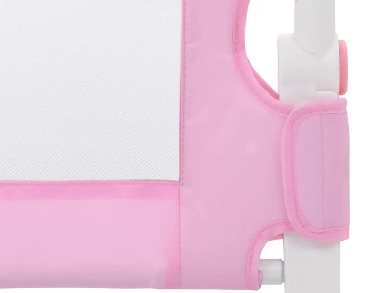 Billede 5 - Sengegelænder til barneseng 180 × 42 cm - polyester, pink