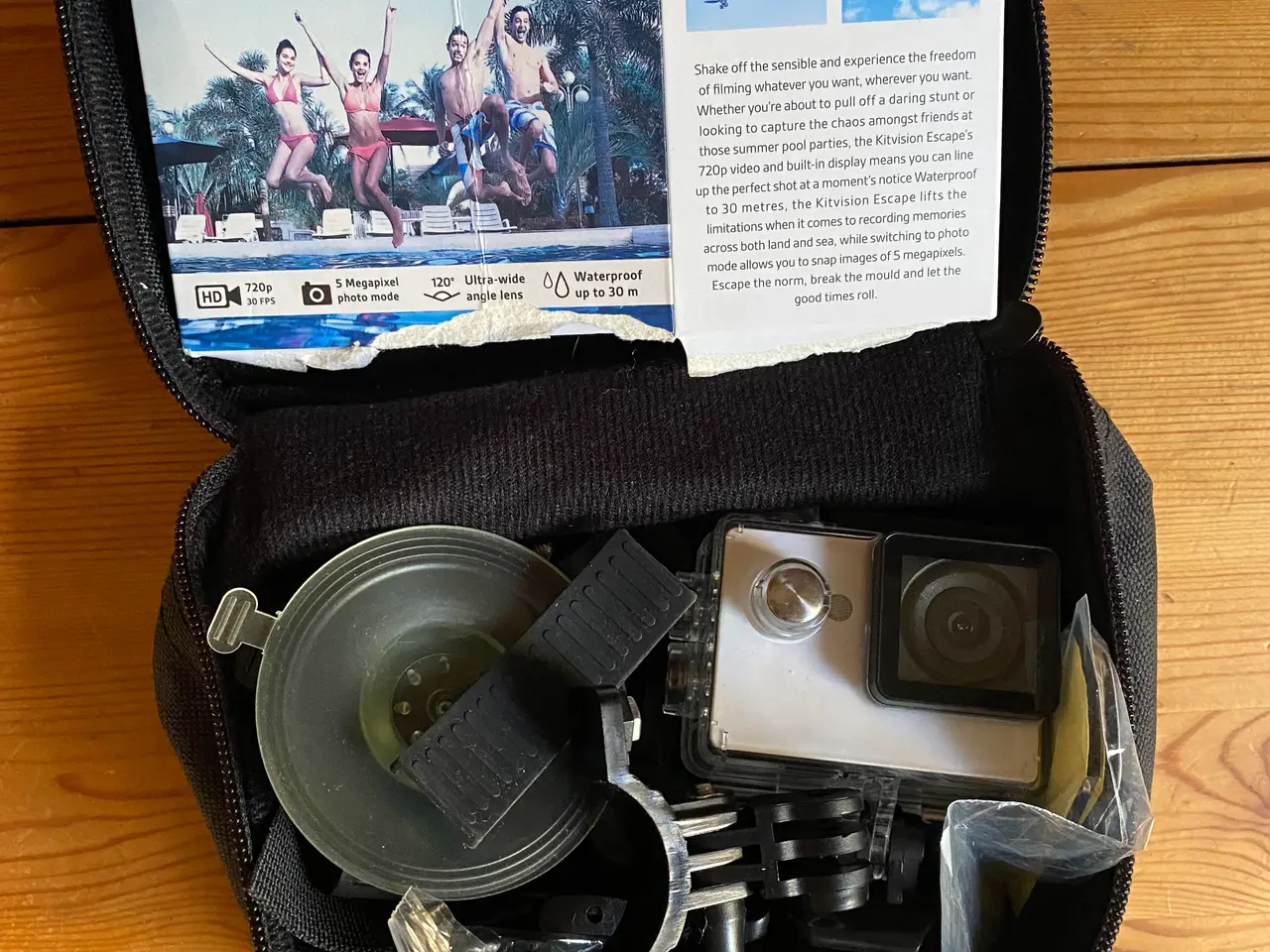Billede 1 - Kitvision Escape HD5 5MP Action Kamera 