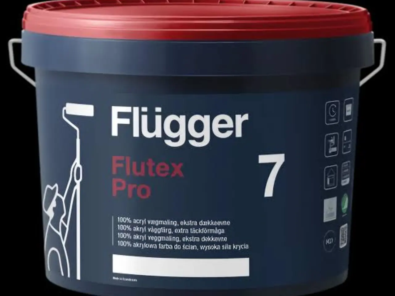 Billede 1 - Flugger maling 20 liter råhvid 
