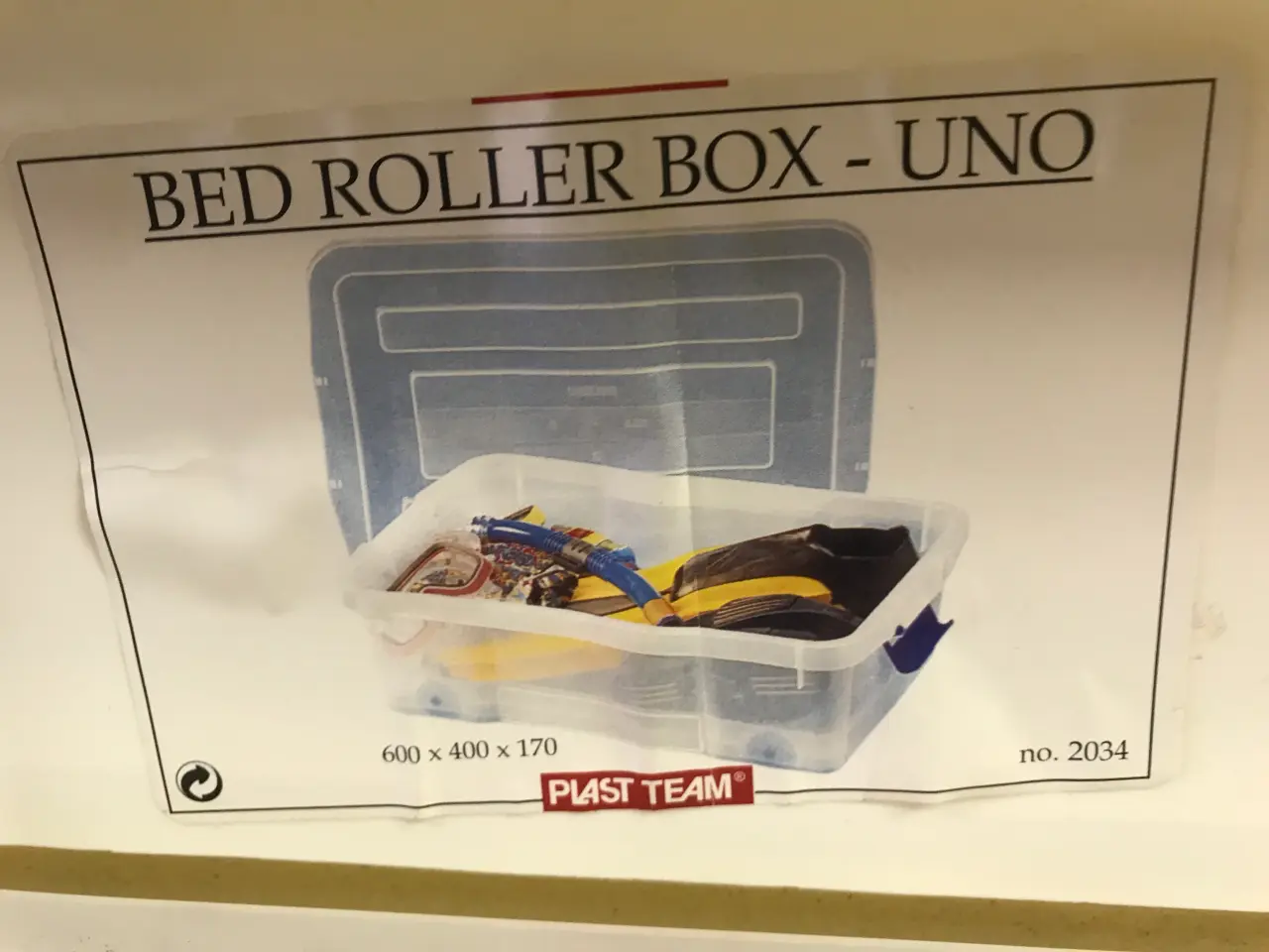 Billede 4 - 3 stk. hvide opbevaringsbokse (Uno bedroller box)