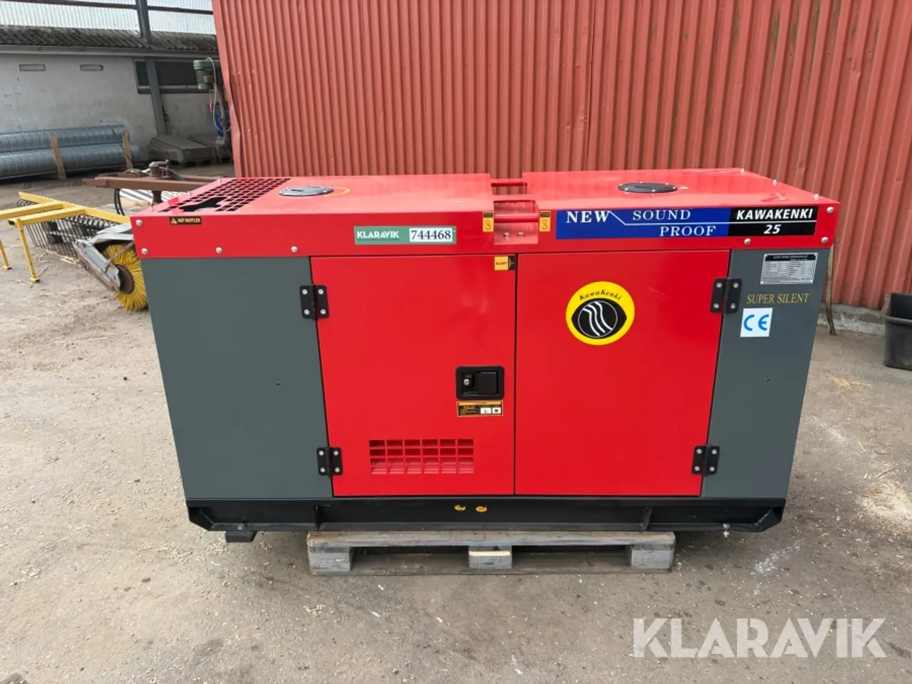 Billede 2 - Generator Kawakenki KK25-III-SSS 25 kVA