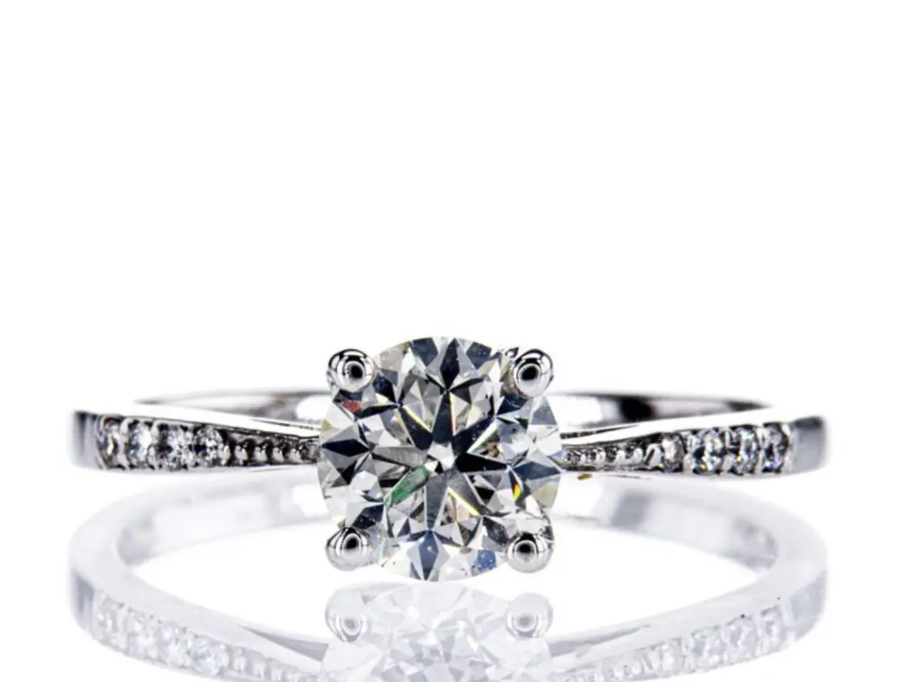 Billede 3 - Naturlig Diamantring 1.08ct