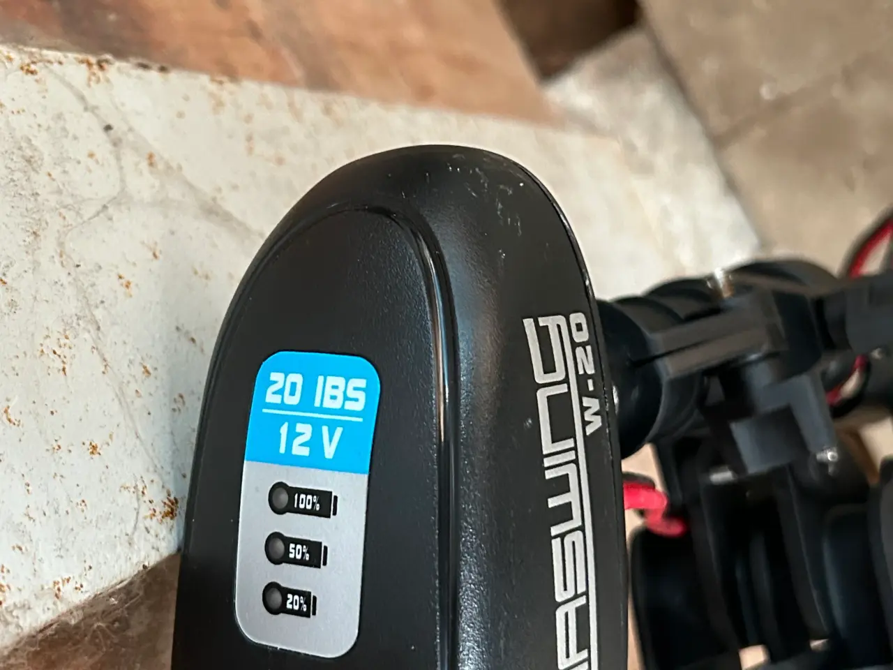 Billede 2 - El motor med batteri og kasse 