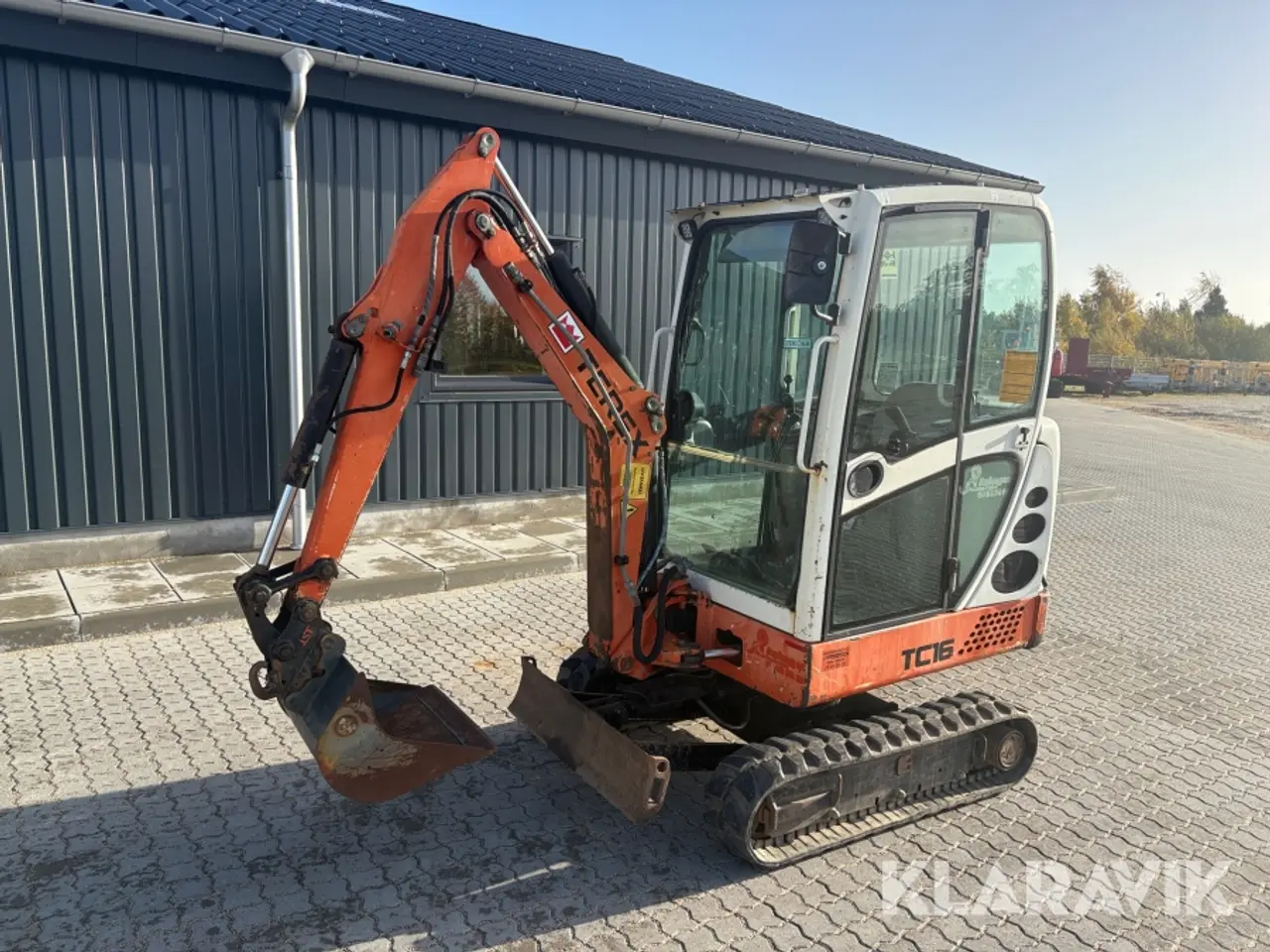 Billede 1 - Minigraver Terex TC16 + tilbehør