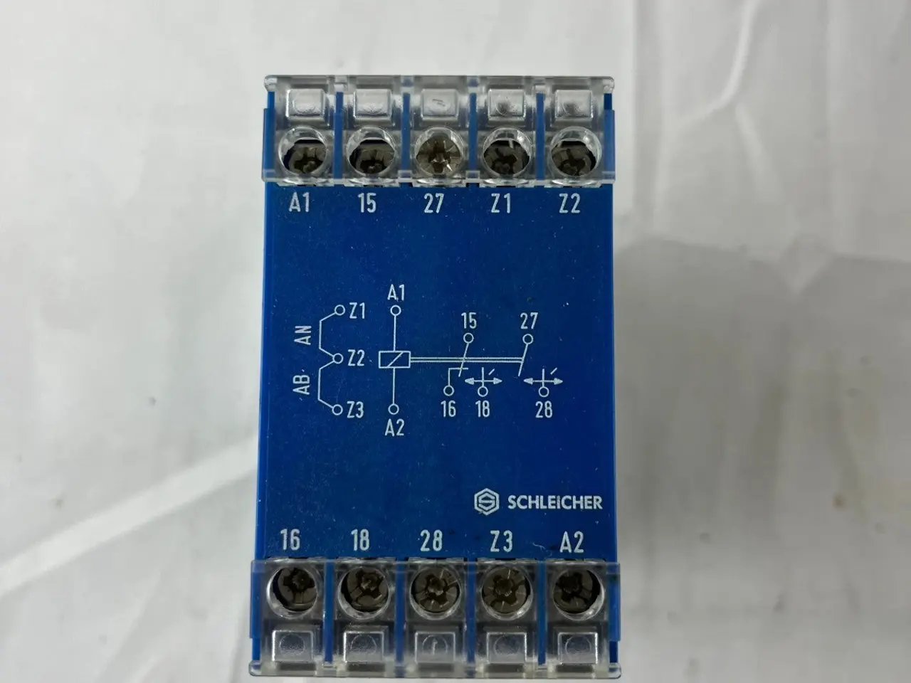 Billede 3 - Schleicher SSY12 D Time relæ 230V AC/DC 0.5s Fixed