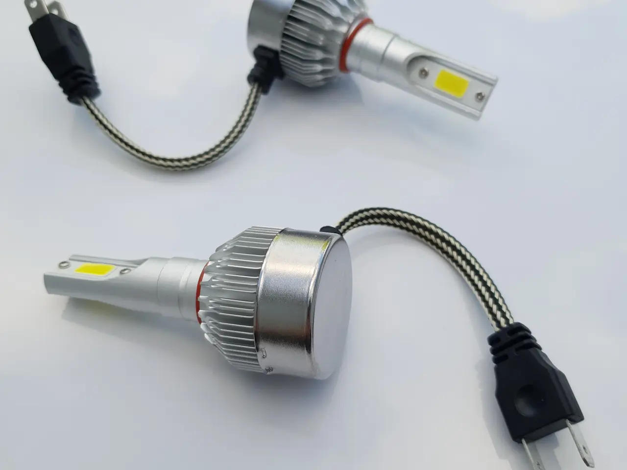 Billede 3 - NY! H7 LED Pærer 7600LM 6000K 72W
