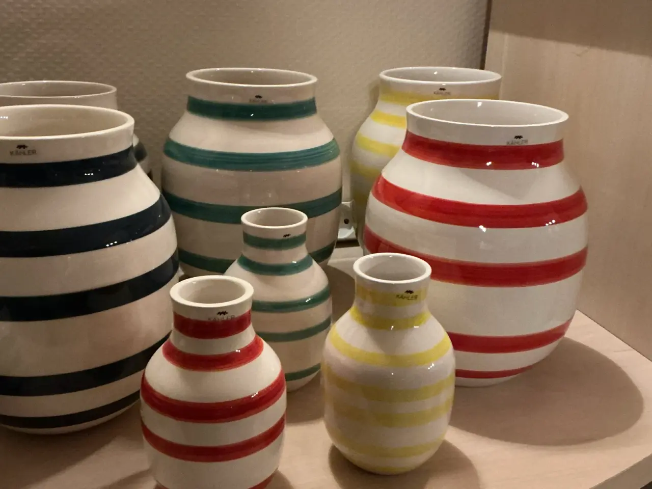 Billede 3 - Kähler Omaggio vaser 12,5 & 20 cm.