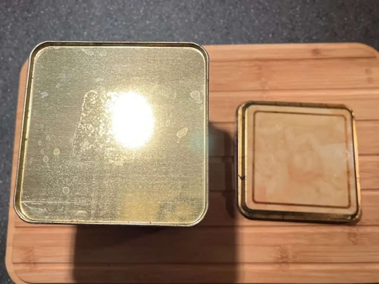 Billede 3 - Charmerende Sæt med 3 Vintage-inspirerede Dåser