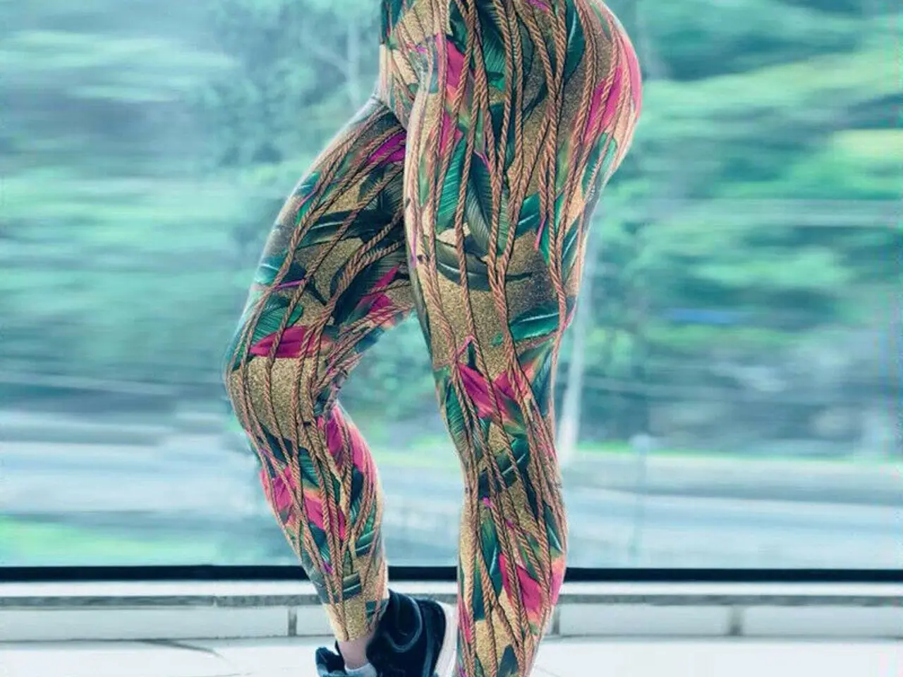 Billede 1 - Leggins.Bare skønne at have på./ Størrelse: Medium