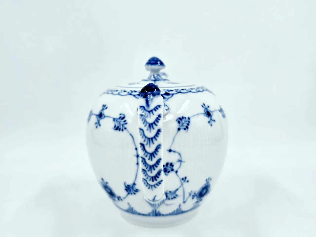 Billede 7 - Musselmalet Halvblonde Tekande Porcelæn 