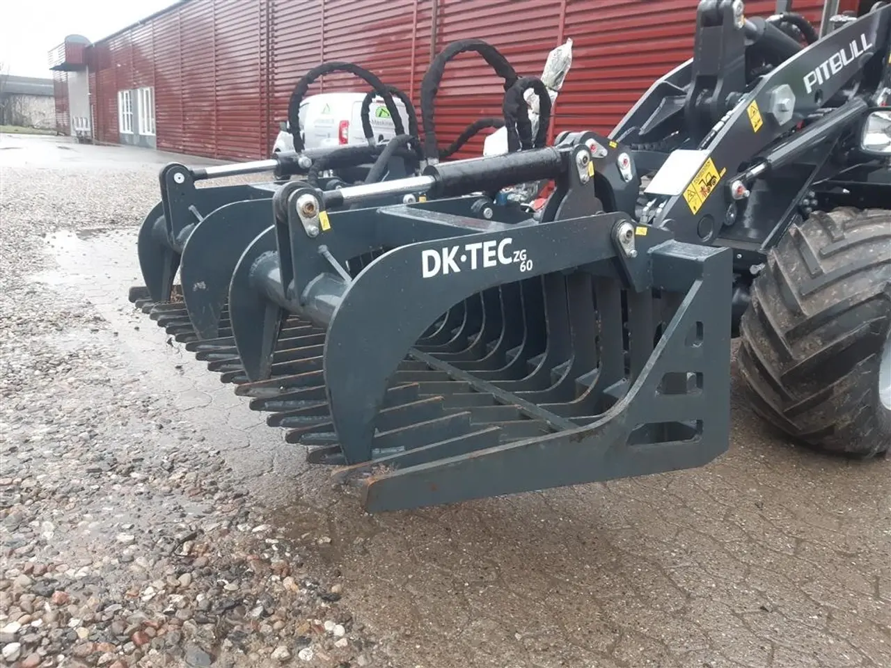 Billede 1 - Eurotrac sten grab