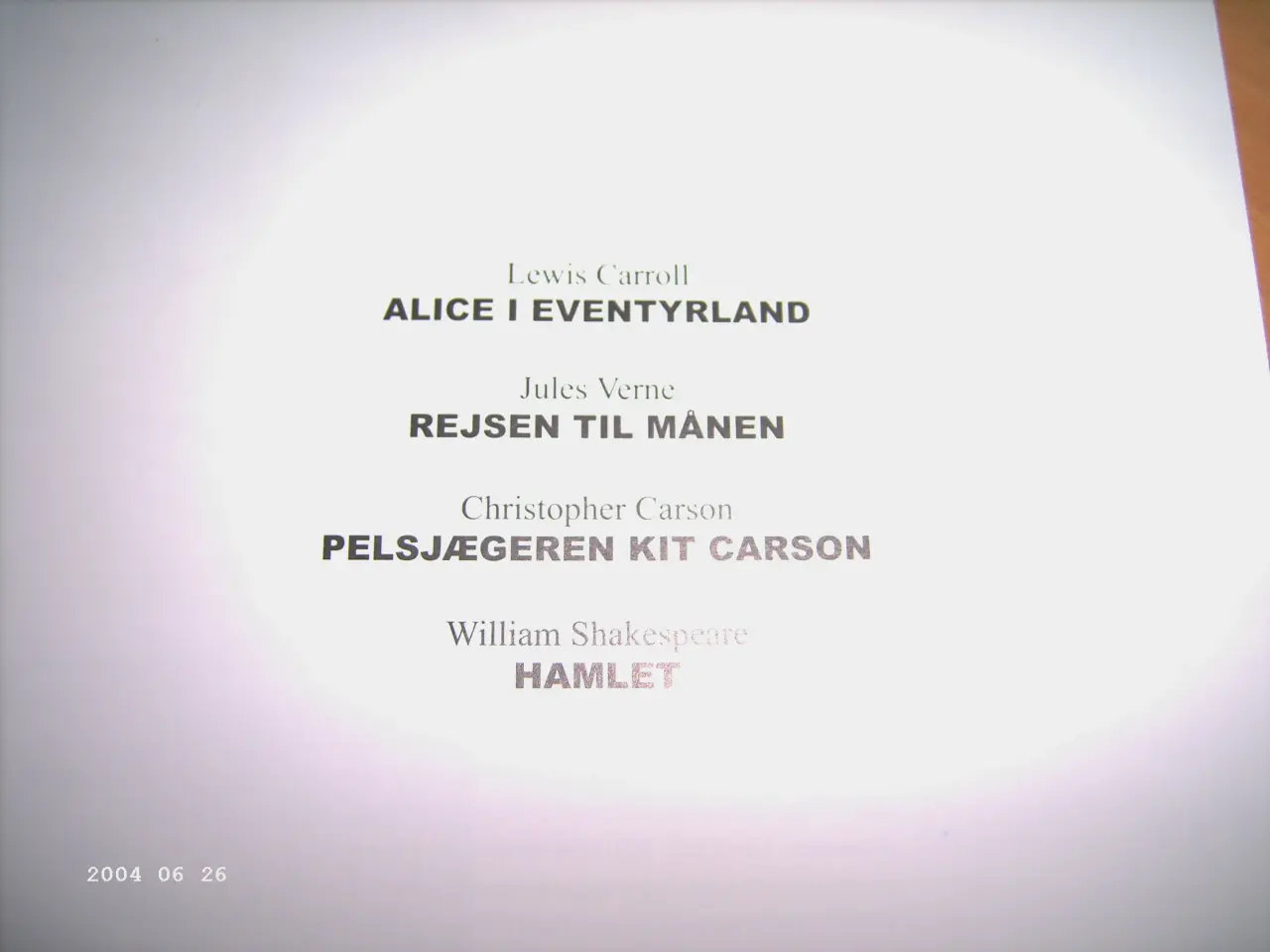 Billede 2 - Illustrerede klassikere Bog nr 1