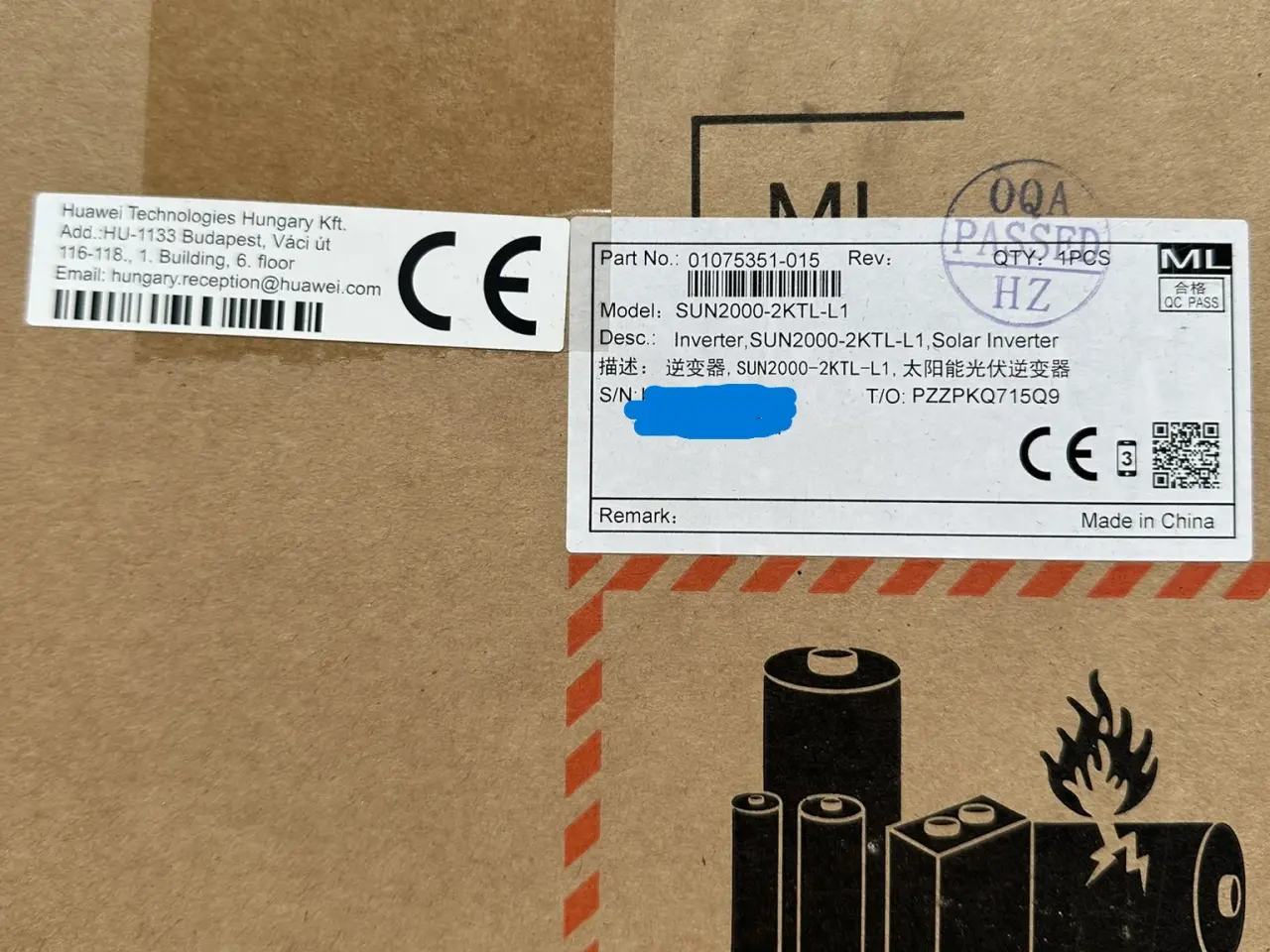 Billede 2 - Inverter Huawei SUN2000-2KTL-L1 (2000watt)