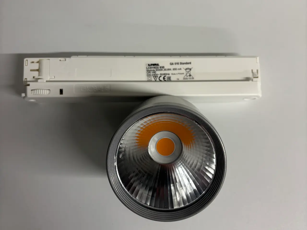 Billede 2 - Spot 3F Standard LED 930 BBL 850 mA FL grå