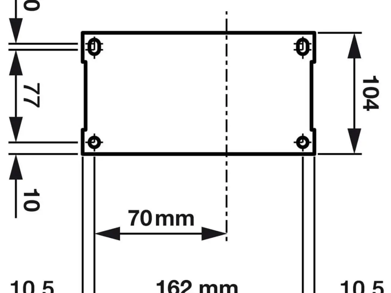 Billede 9 - Benzinmotor 6,5 hk 4,8 kW - rekylstart, sort