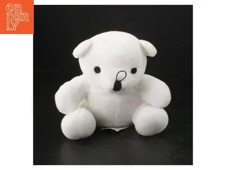 Hvid bamse fra Zoo (str. 15 cm)