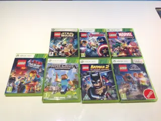 Div Lego spil og Minecraft