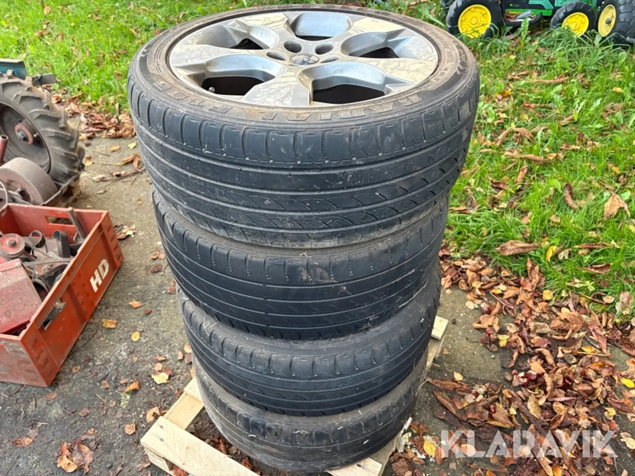 Billede 1 - Dæk med fælg Ford 235/45 R18, 4 Styk
