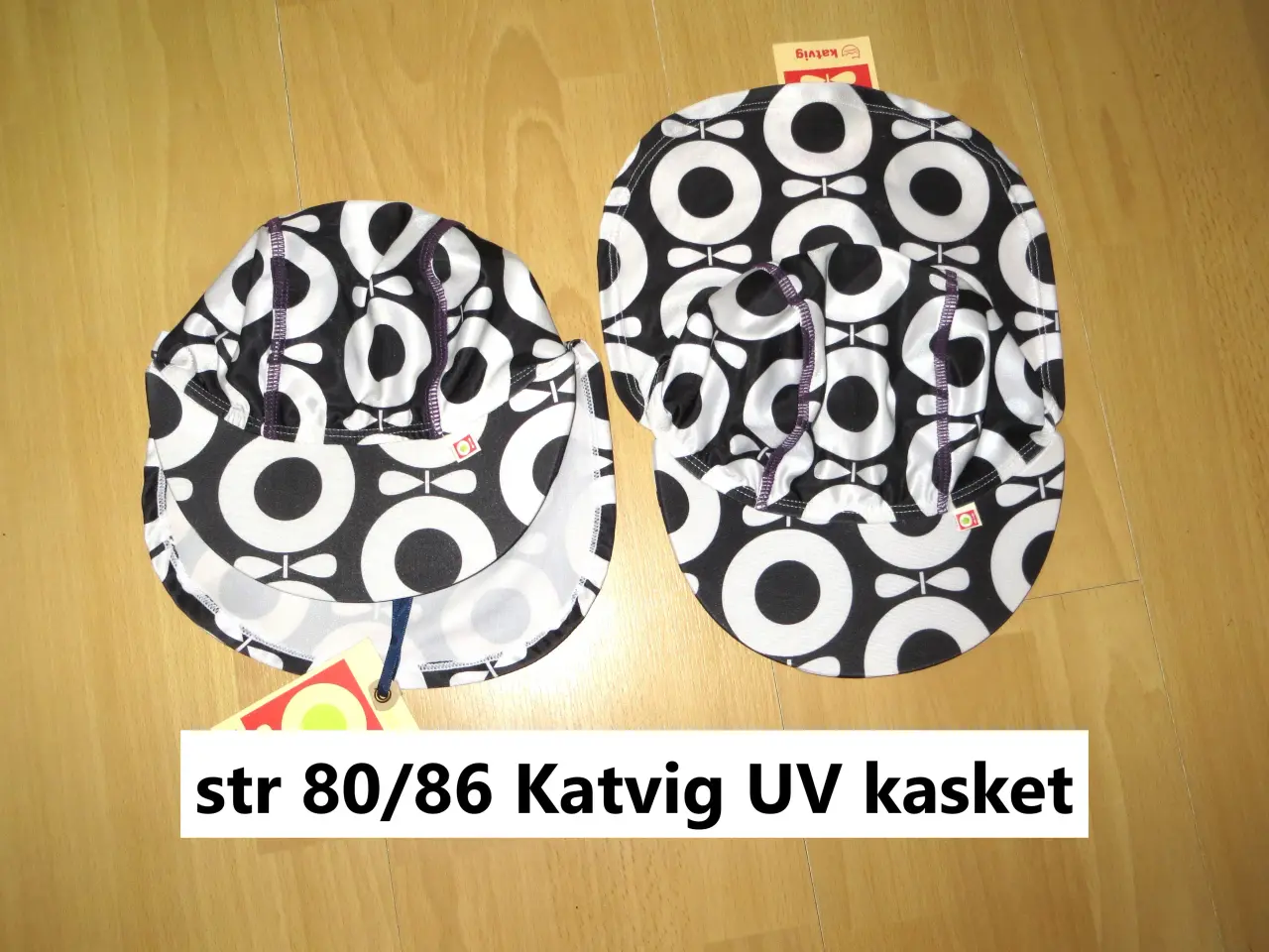 Billede 1 - str 80/86 Katvig UV solhat med skygge