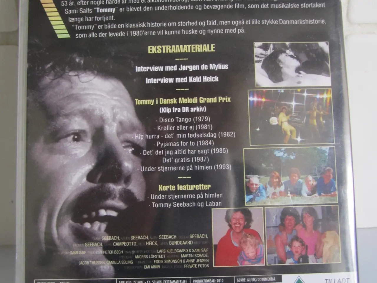 Billede 2 - TOMMY. En film om Tommy Seebach.